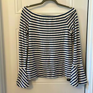 Club Monaco Striped Bethshiba Top